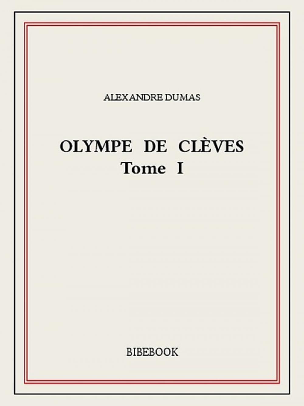 Big bigCover of Olympe de Clèves I
