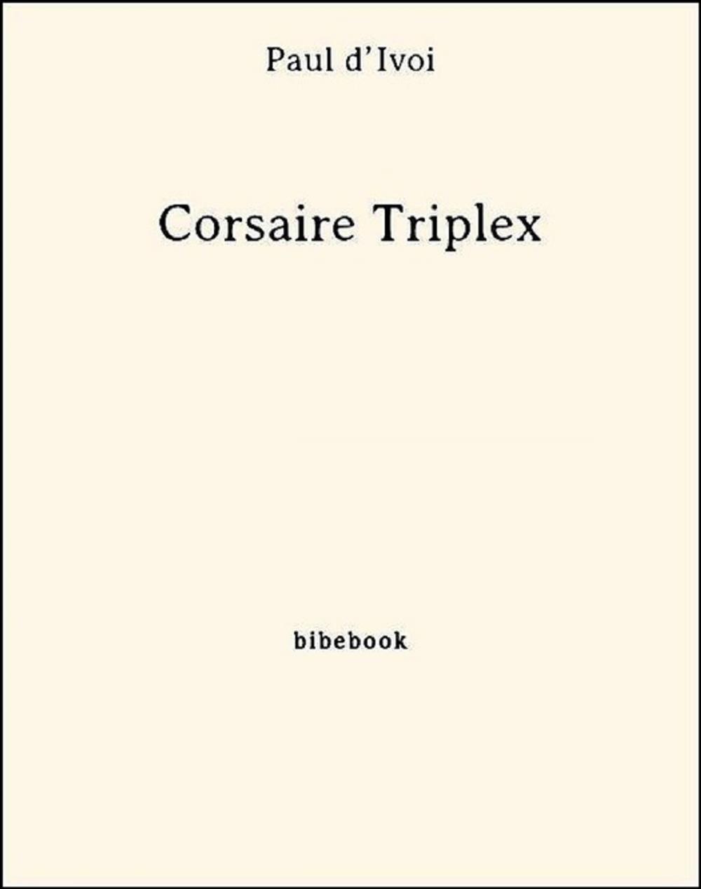 Big bigCover of Corsaire Triplex