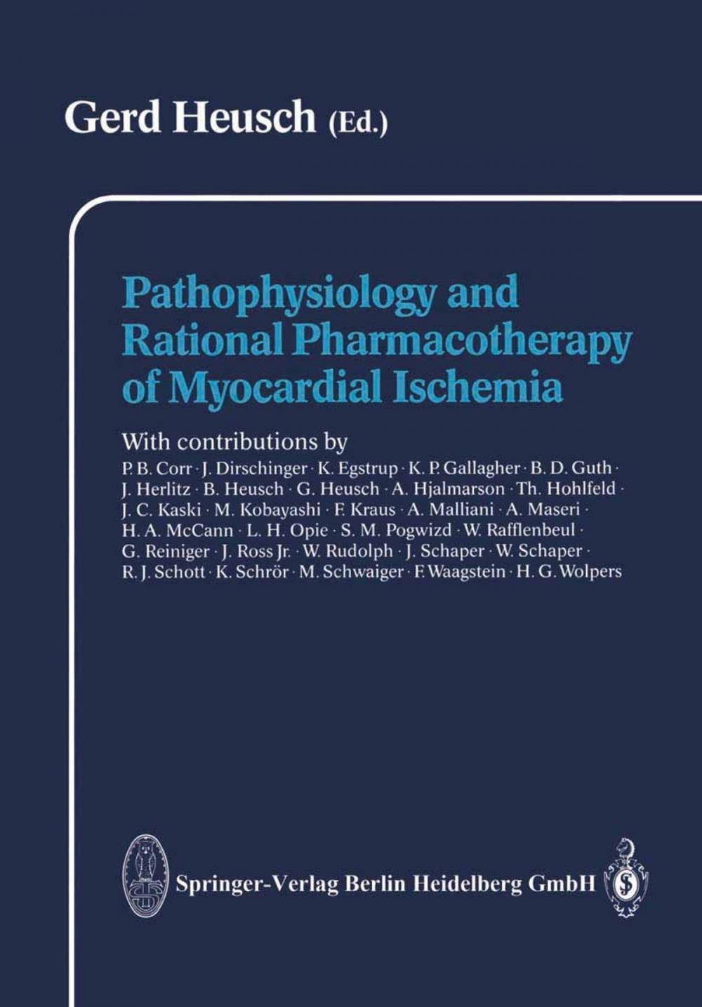 Big bigCover of Pathophysiology and Rational Pharmacotherapy of Myocardial Ischemia