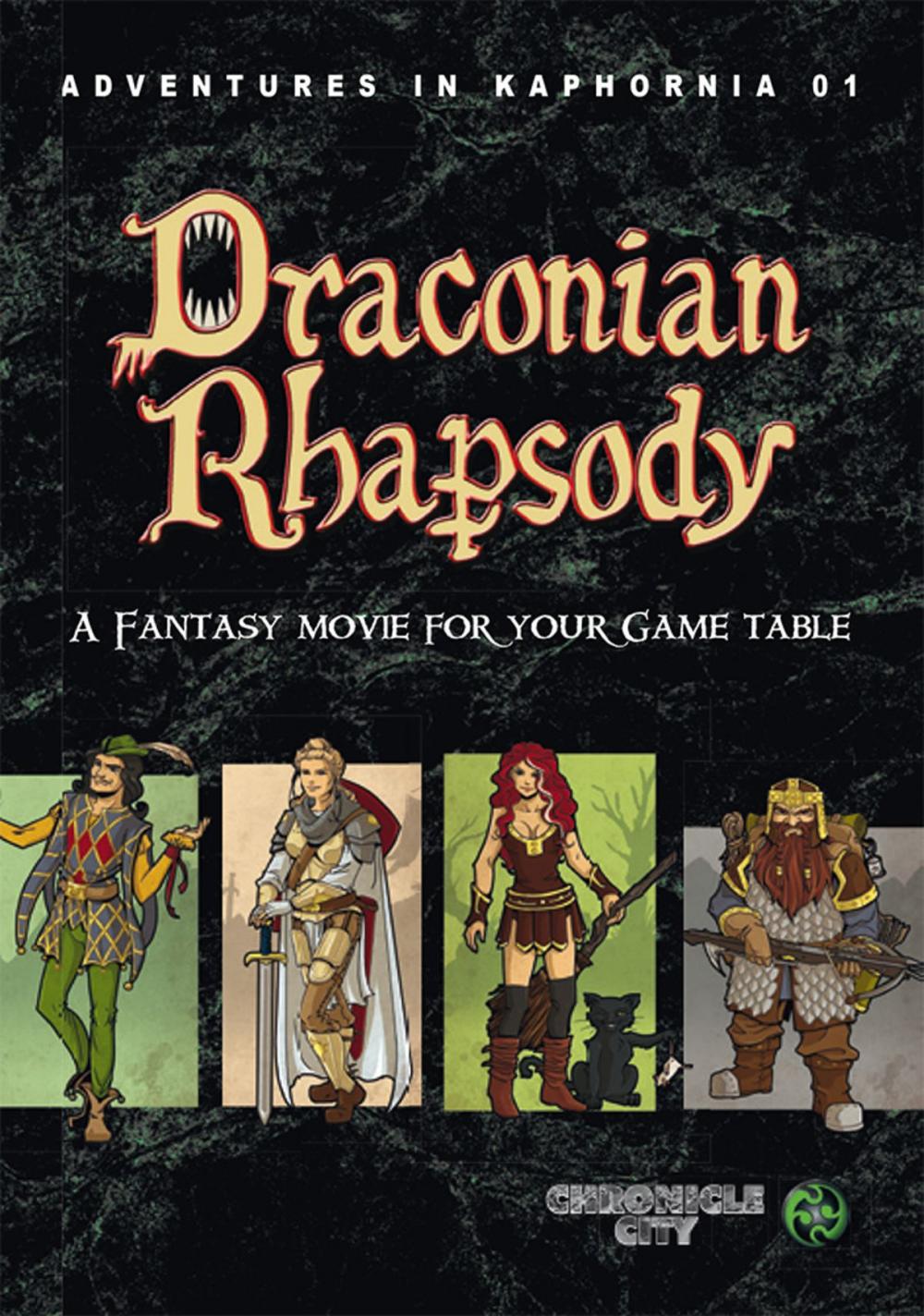 Big bigCover of Adventures in Kaphornia 01 - Draconian Rhapsody
