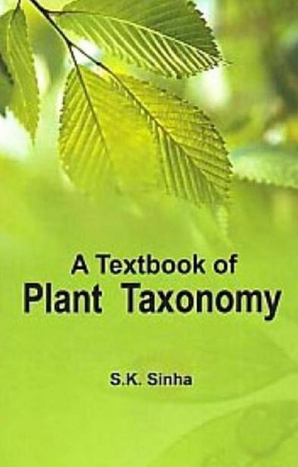 Big bigCover of A Textbook of Plant Taxonomy