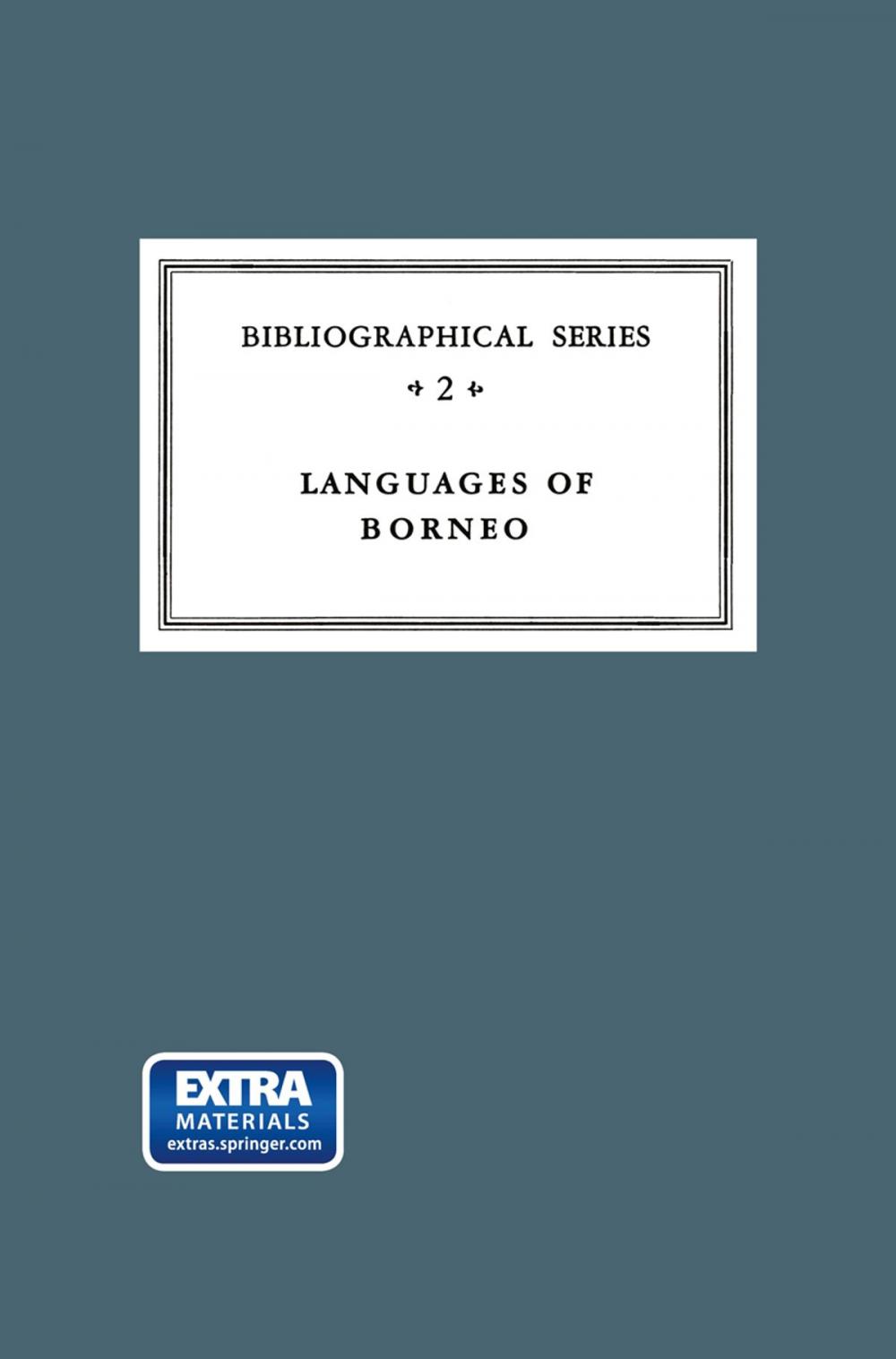 Big bigCover of Critical Survey of Studies on the Languages of Borneo