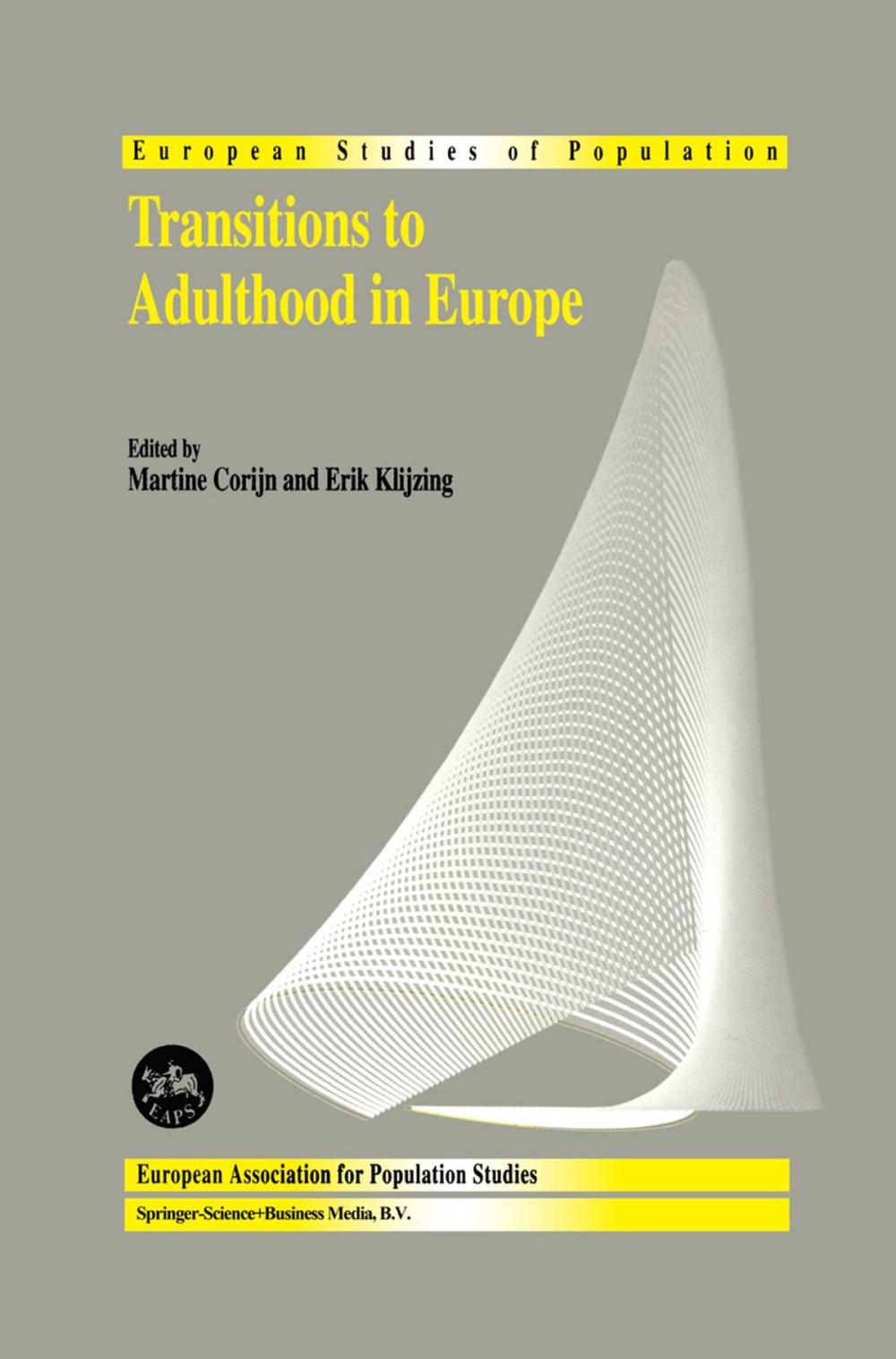 Big bigCover of Transitions to Adulthood in Europe
