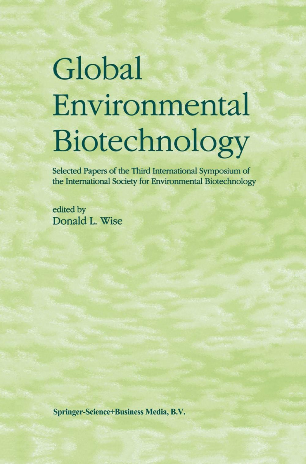 Big bigCover of Global Environmental Biotechnology