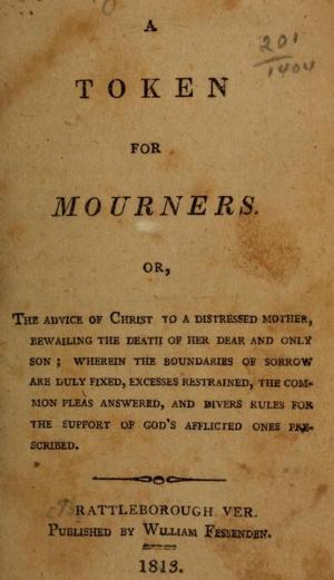 Book cover of A Token For Mourners