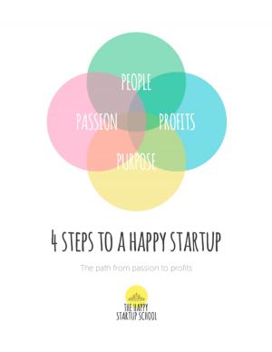 Cover of the book 4 Steps to a Happy Startup by Jason Robinson