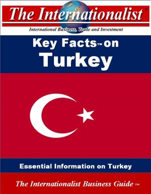 Cover of the book Key Facts on Turkey by Li Sun, Yi Yang, Serena Hao Pan