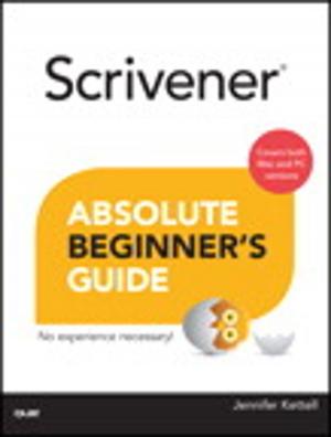 Cover of the book Scrivener Absolute Beginner's Guide by Robin Williams, Carmen Sheldon