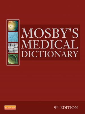 Cover of Mosby's Medical Dictionary - E-Book