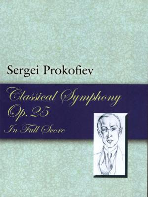 Cover of the book Classical Symphony, Op. 25, in Full Score by Noël Akchoté, Carlo Gesualdo