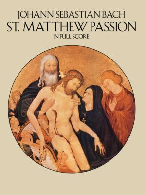 Book cover of St. Matthew Passion in Full Score