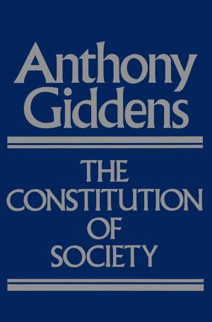 Book cover of The Constitution of Society