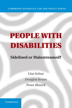 Cover of the book People with Disabilities by Marco Giugni, Maria T. Grasso