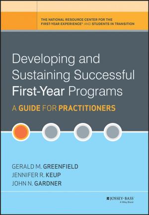 Book cover of Developing and Sustaining Successful First-Year Programs
