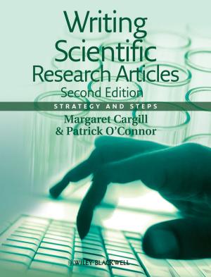 Cover of the book Writing Scientific Research Articles by Omar Faiz, Simon Blackburn, David Moffat