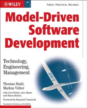Book cover of Model-Driven Software Development