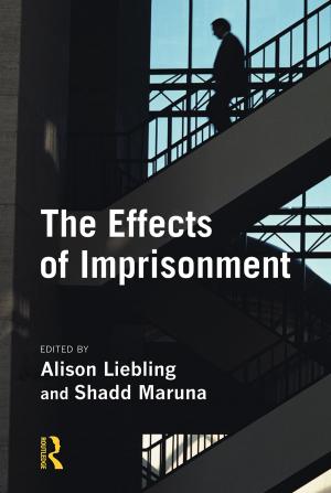 Cover of the book The Effects of Imprisonment by Cliff Roberson