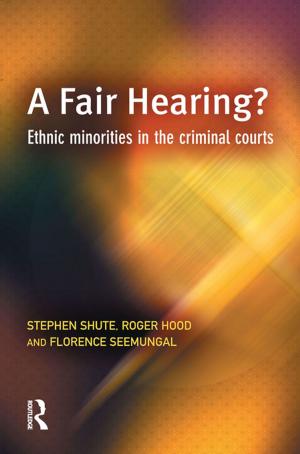 Cover of the book A Fair Hearing? by R.P.T. Davenport-Hines, Jonathan Liebenau