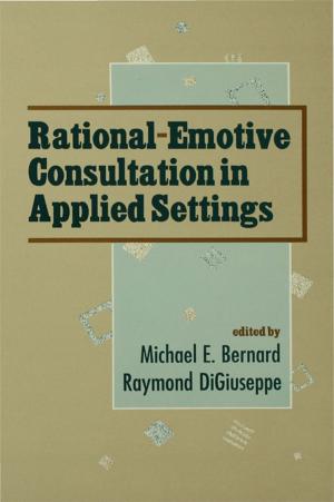 Cover of the book Rational-emotive Consultation in Applied Settings by Javed Majeed