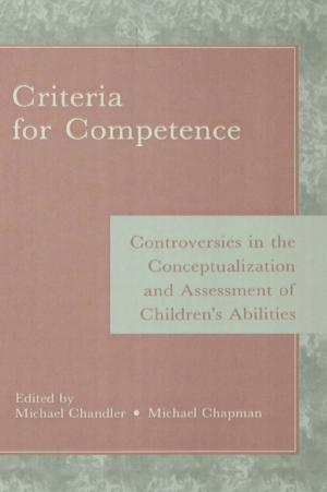 Cover of the book Criteria for Competence by Rosemary Mander, Jo Murphy-Lawless