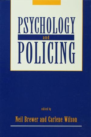 Cover of the book Psychology and Policing by Ricardo S. Morse, Terry F. Buss, C. Morgan Kinghorn