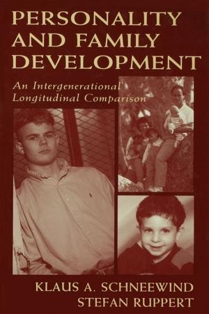Cover of the book Personality and Family Development by Katja May