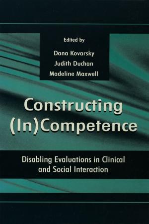 Cover of the book Constructing (in)competence by Paul Cloke