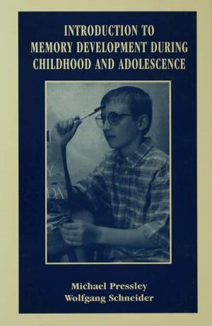 Cover of the book Introduction to Memory Development During Childhood and Adolescence by John G. Miller
