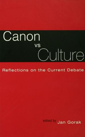 Cover of the book Canon Vs. Culture by Leonid Andreïev