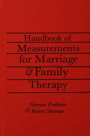 Cover of the book Handbook Of Measurements For Marriage And Family Therapy by 