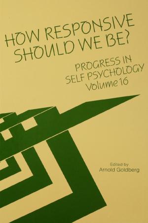 Cover of the book Progress in Self Psychology, V. 16 by Claudia Ross, Baozhang He, Pei-chia Chen, Meng Yeh