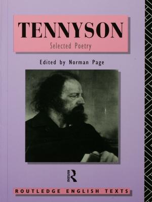 Cover of the book Tennyson: Selected Poetry by Martyn Hudson