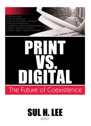 Cover of the book Print vs. Digital by Richard Gross
