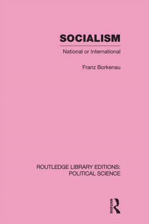 Cover of the book Socialism National or International by Ritchie, David G
