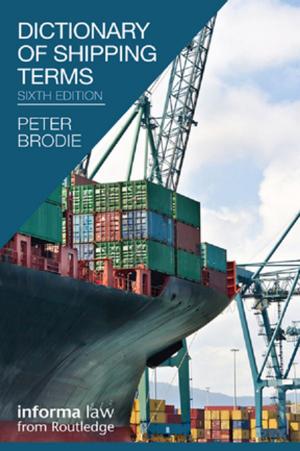 Cover of the book Dictionary of Shipping Terms by Meena Wood