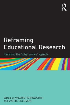 Cover of the book Reframing Educational Research by Susan Gabel, David Connor