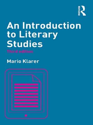 Book cover of An Introduction to Literary Studies