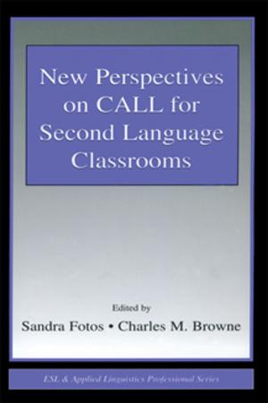 Cover of the book New Perspectives on CALL for Second Language Classrooms by Patricia A. Resick