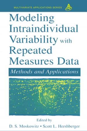 Cover of the book Modeling Intraindividual Variability With Repeated Measures Data by W. Joseph Campbell
