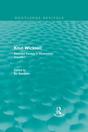 Cover of the book Knut Wicksell by David E. E. Sloane