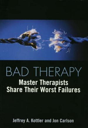 Cover of the book Bad Therapy by Anthony R. Mawson