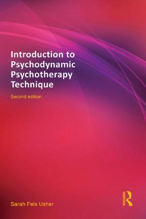 Book cover of Introduction to Psychodynamic Psychotherapy Technique