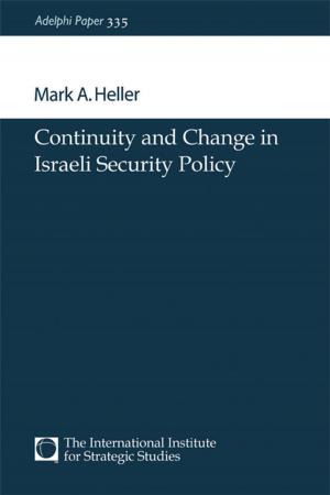 Cover of the book Continuity and Change in Israeli Security Policy by John M. Belohlavek