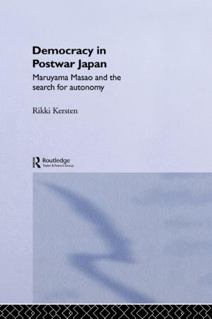 Cover of the book Democracy in Post-War Japan by Dawa Norbu