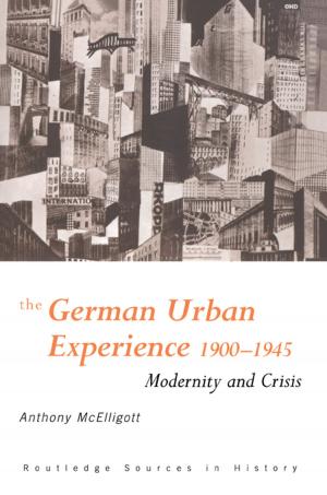 Book cover of The German Urban Experience