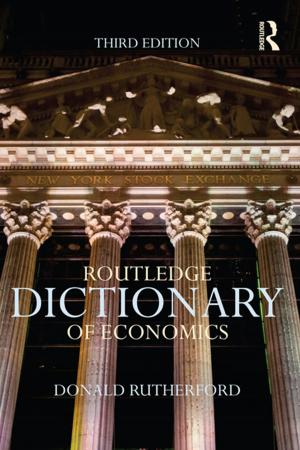 Cover of the book Routledge Dictionary of Economics by Hèla Yousfi