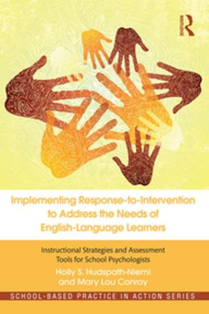 Cover of the book Implementing Response-to-Intervention to Address the Needs of English-Language Learners by 