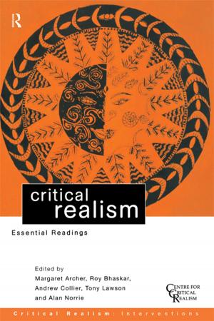 Cover of the book Critical Realism by J.A.A. Jones