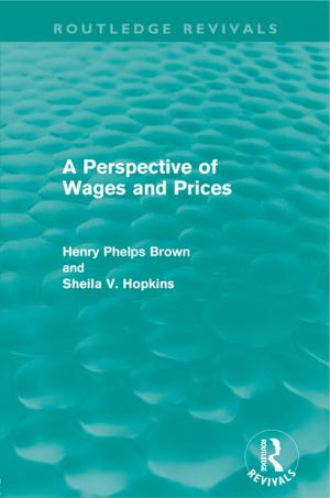 Book cover of A Perspective of Wages and Prices (Routledge Revivals)