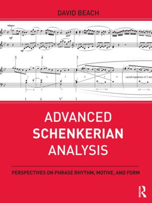 Book cover of Advanced Schenkerian Analysis